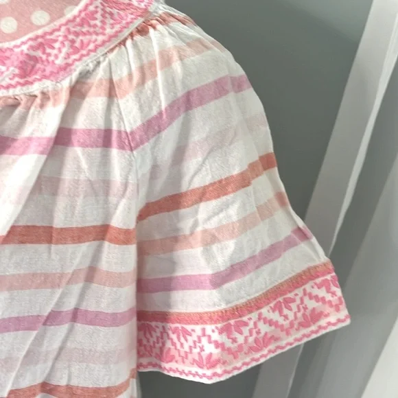 Vineyard Vines Boho Top Size L - Picture 4 of 9